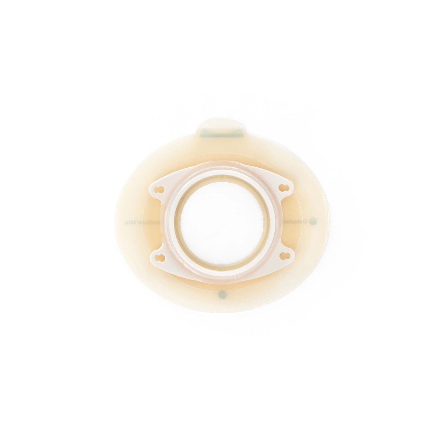 SenSura® Mio Click Ostomy Barrier, Stoma Opening, Red Color Match