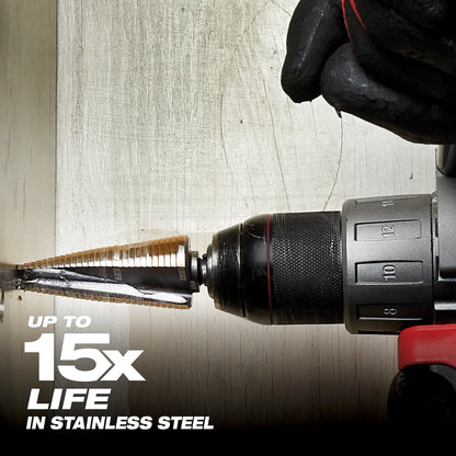 Milwaukee Cobalt Step Bit Kit (3PC) 48-89-9291 | 3-Piece