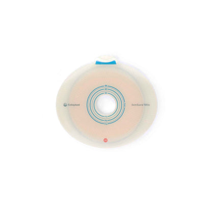 SenSura® Mio Flex Ostomy Barrier, Stoma Opening, Red Color Match