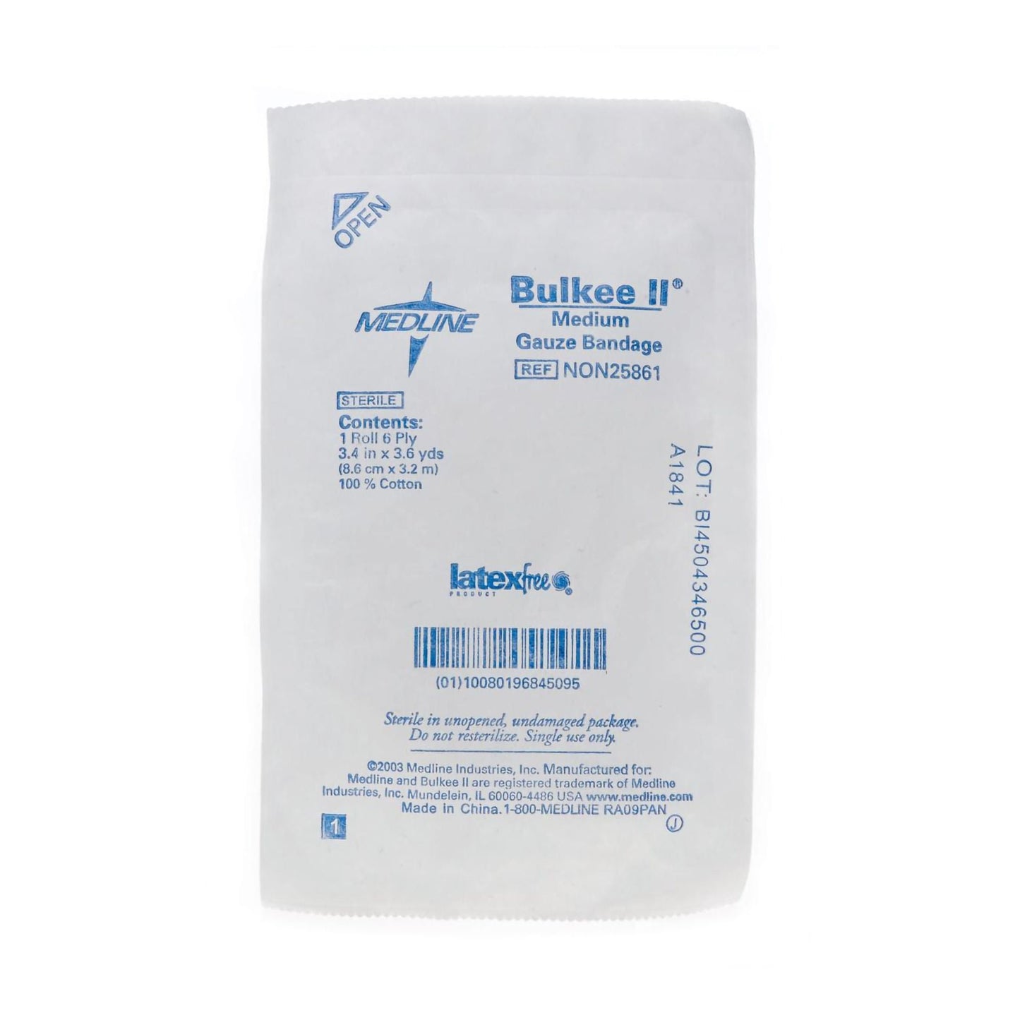 Bulkee II® Sterile Fluff Bandage Roll, 6-Ply