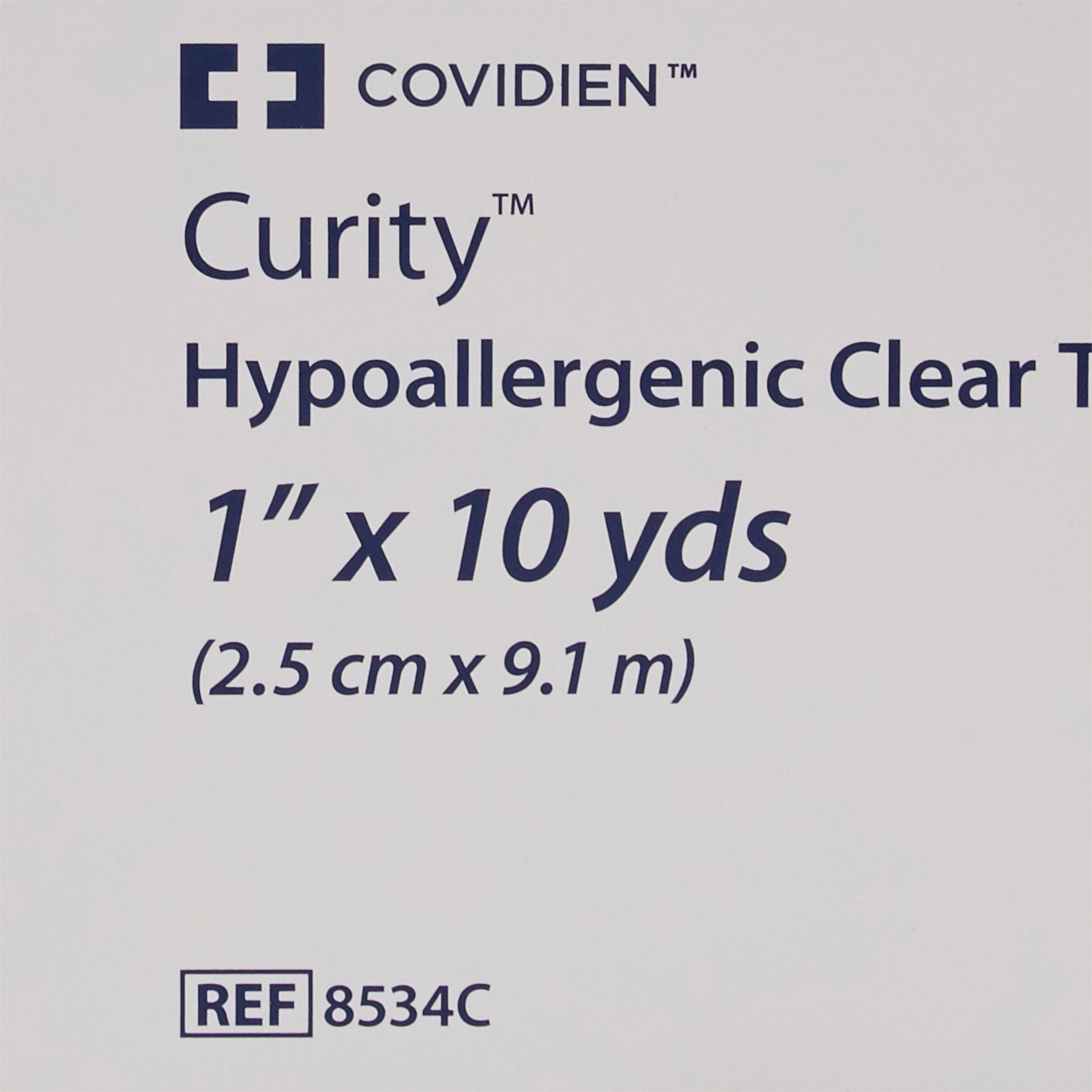 Curity™ Plastic Medical Tape, Transparent