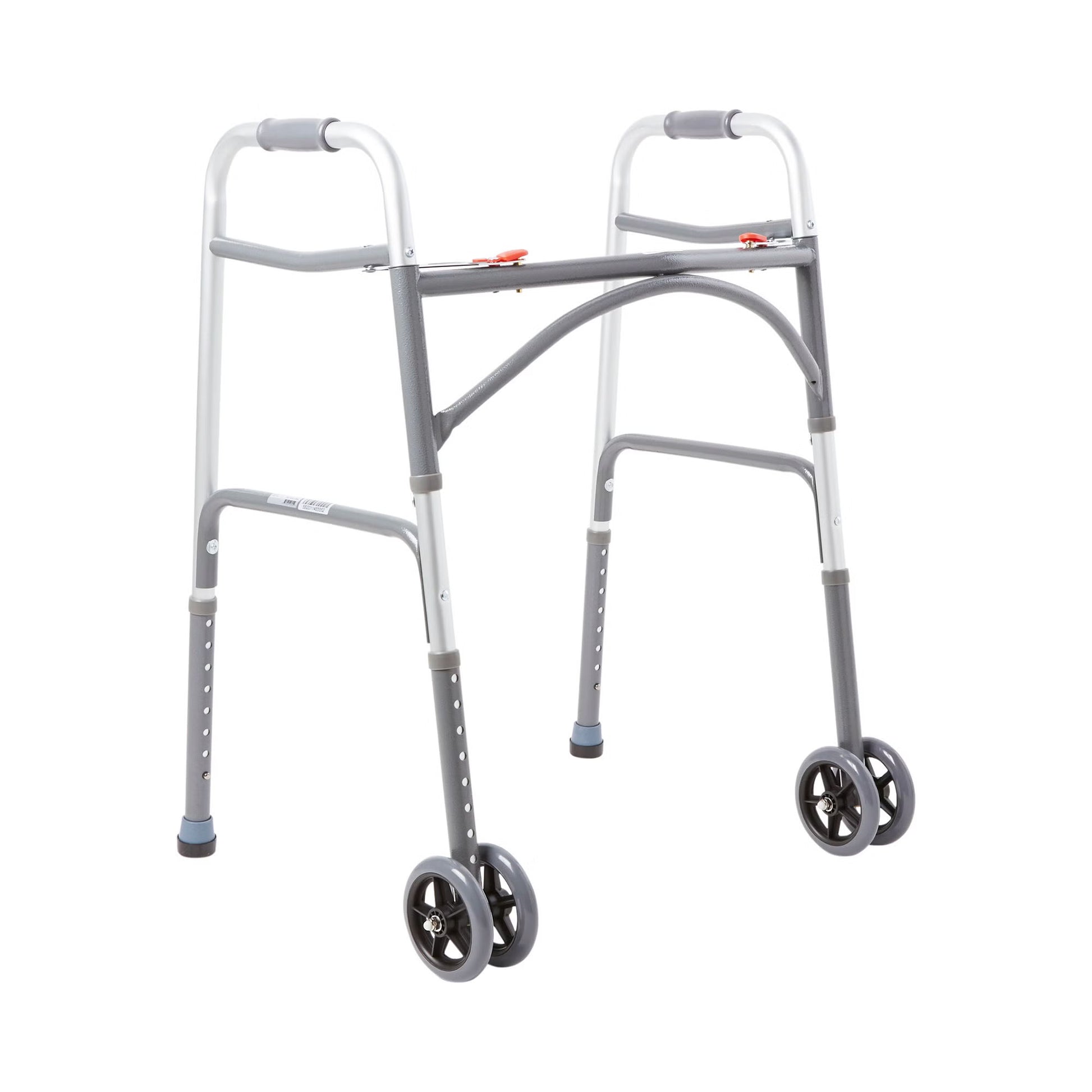 McKesson Steel Bariatric Folding Walker, 32 – 39 Inch Height