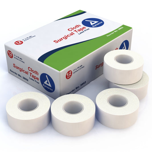 dynarex® Cloth Medical Tape, White