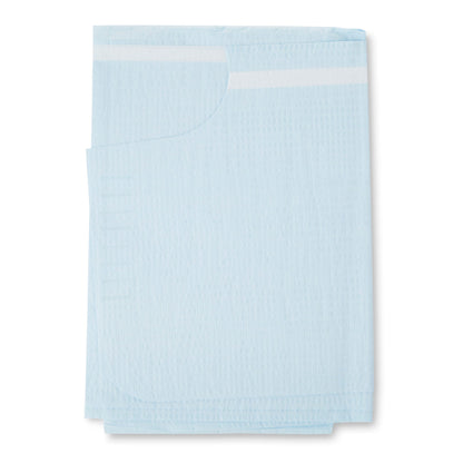 Graham Medical Patient Exam Gown, Medium/Large, Blue