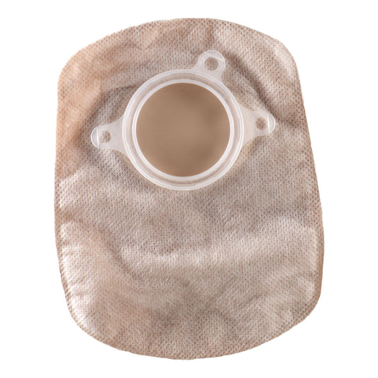 Little Ones® Sur-Fit Natura® Closed End Opaque Colostomy Pouch, flange