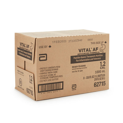 Vital® AF 1.2 Cal Vanilla Tube Feeding Formula, Ready to Hang Carton