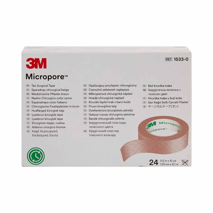 3M™ Micropore™ Paper Medical Tape, Tan