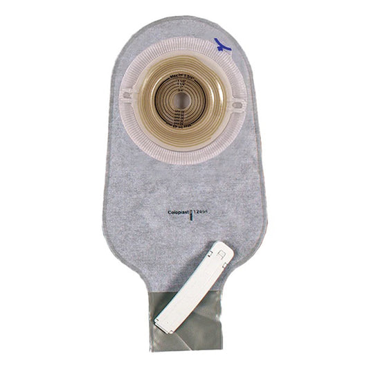 Assura Extra Ostomy Pouch One-Piece System Length Convex, Trim to Fit 15 to 43 mm Stoma Drainable