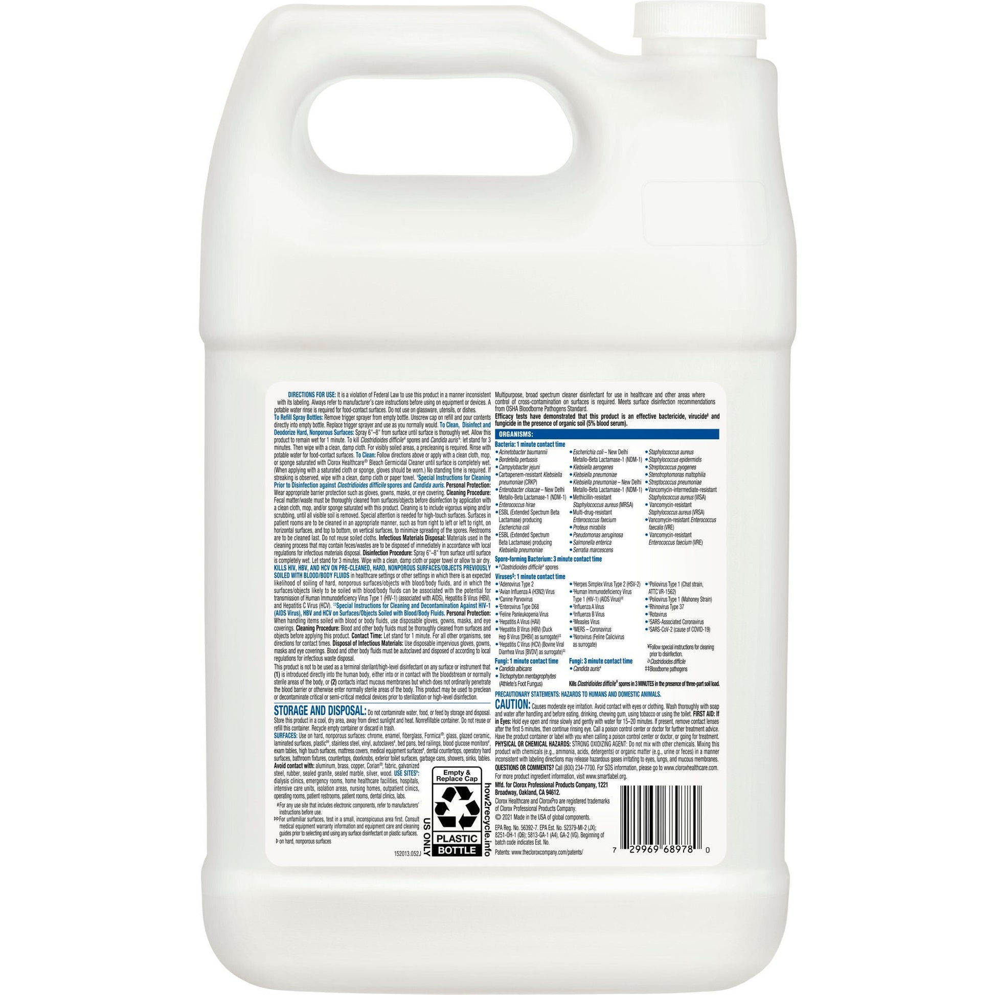 Clorox Healthcare® Bleach Germicidal Cleaner
