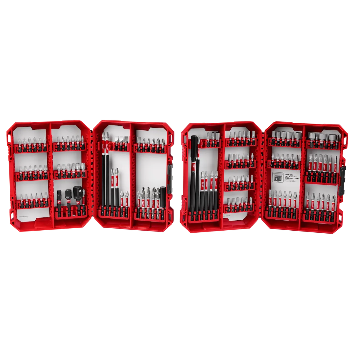 Milwaukee 124PC SHOCKWAVE Impact Duty Driver Bit Auto Set 48-32-4034 | 124-Piece
