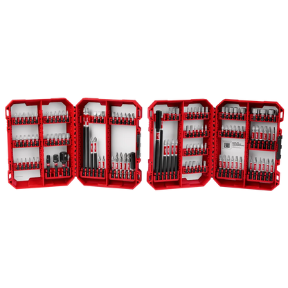 Milwaukee 124PC SHOCKWAVE Impact Duty Driver Bit Auto Set 48-32-4034 | 124-Piece