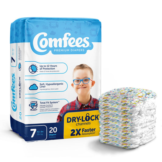 Attends Comfees Premium Baby Diapers, Moderate-Absorbent