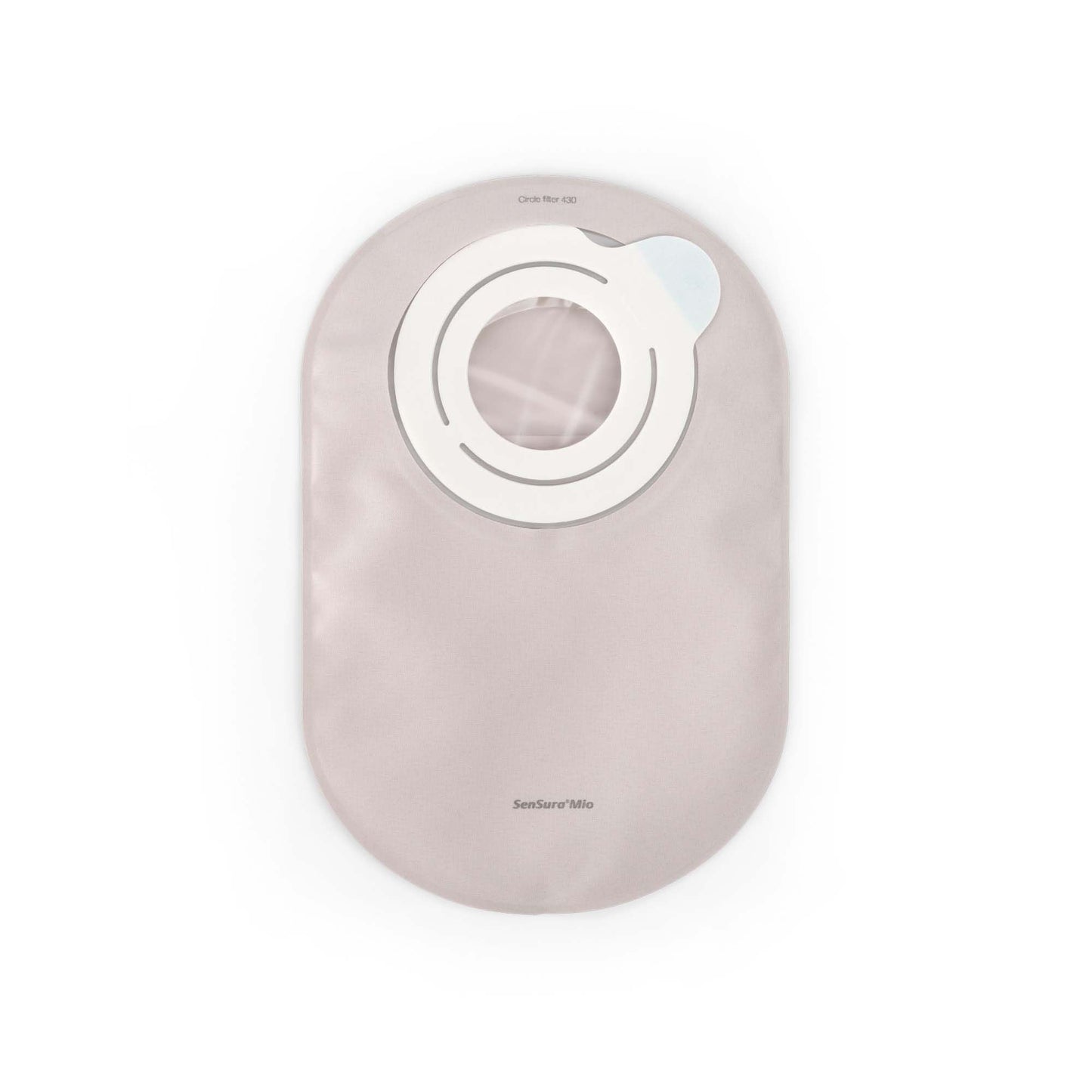SenSura® Mio Flex 2-Piece Closed End Opaque Ostomy Pouch, Green Match