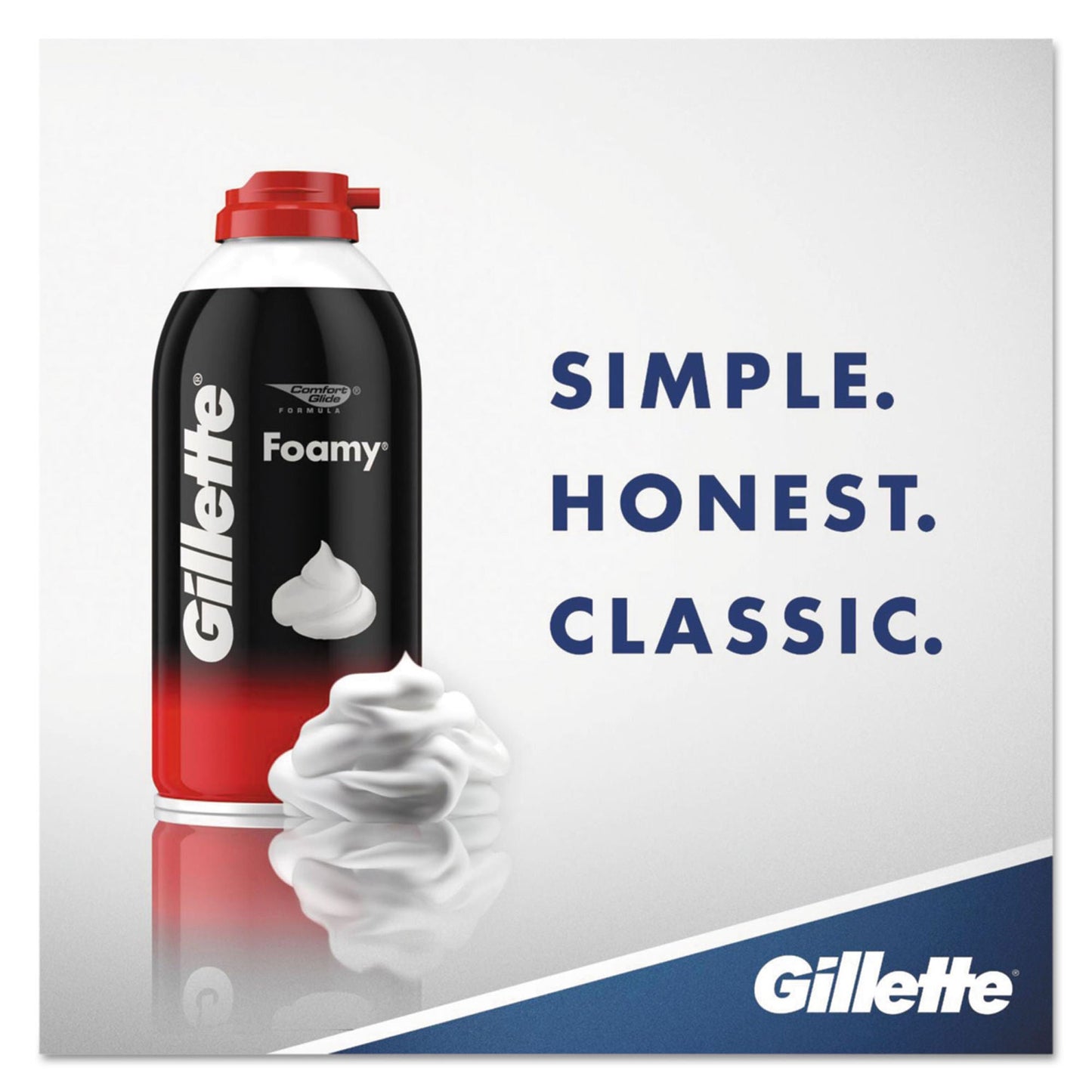 Gillette® Foamy® Shaving Cream Regular Scent