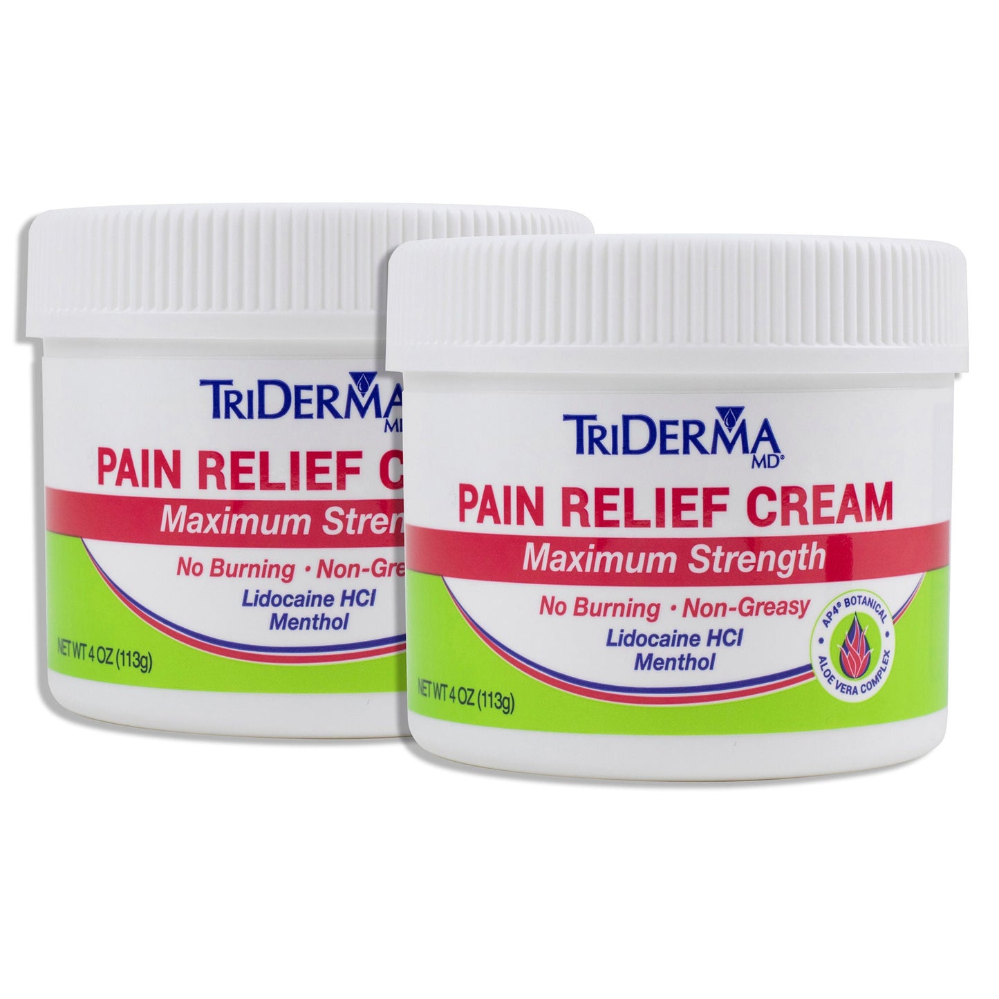 TriDerma MD® Lidocaine / Menthol Topical Pain Relief