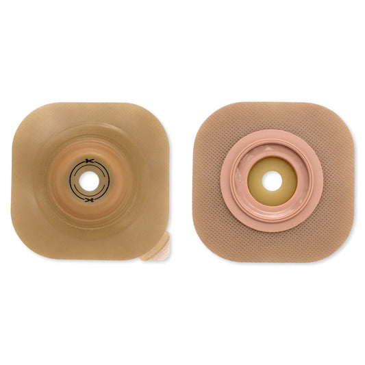 New Image™ Convex CeraPlus™ Skin Barrier, Up to Opening, 57 mm Flange, Red