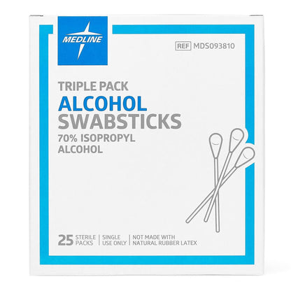 Impregnated Swabstick 70% Strength Isopropyl Alcohol Individual Packet
