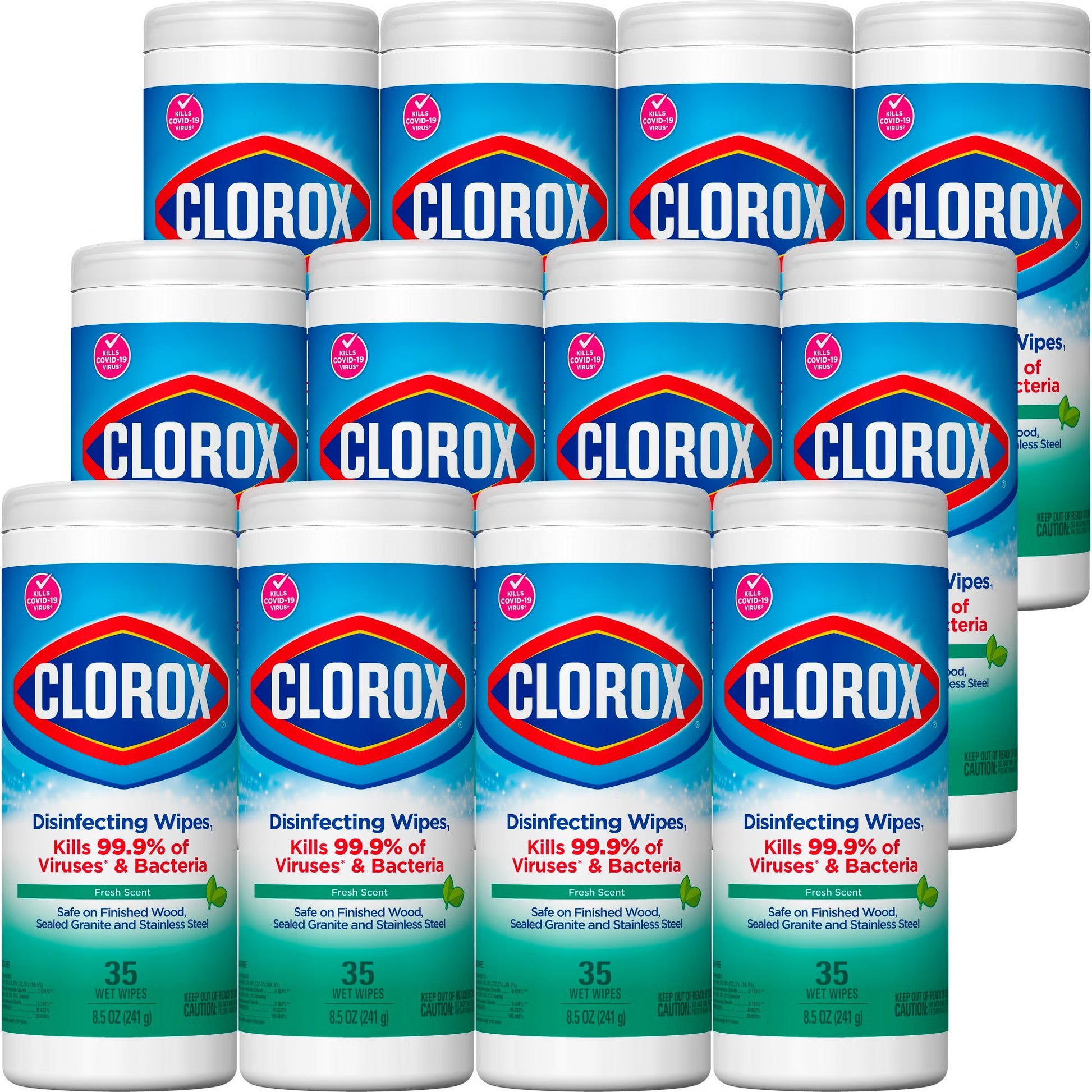 Clorox® Disinfecting Wipes, Fresh Scent, .