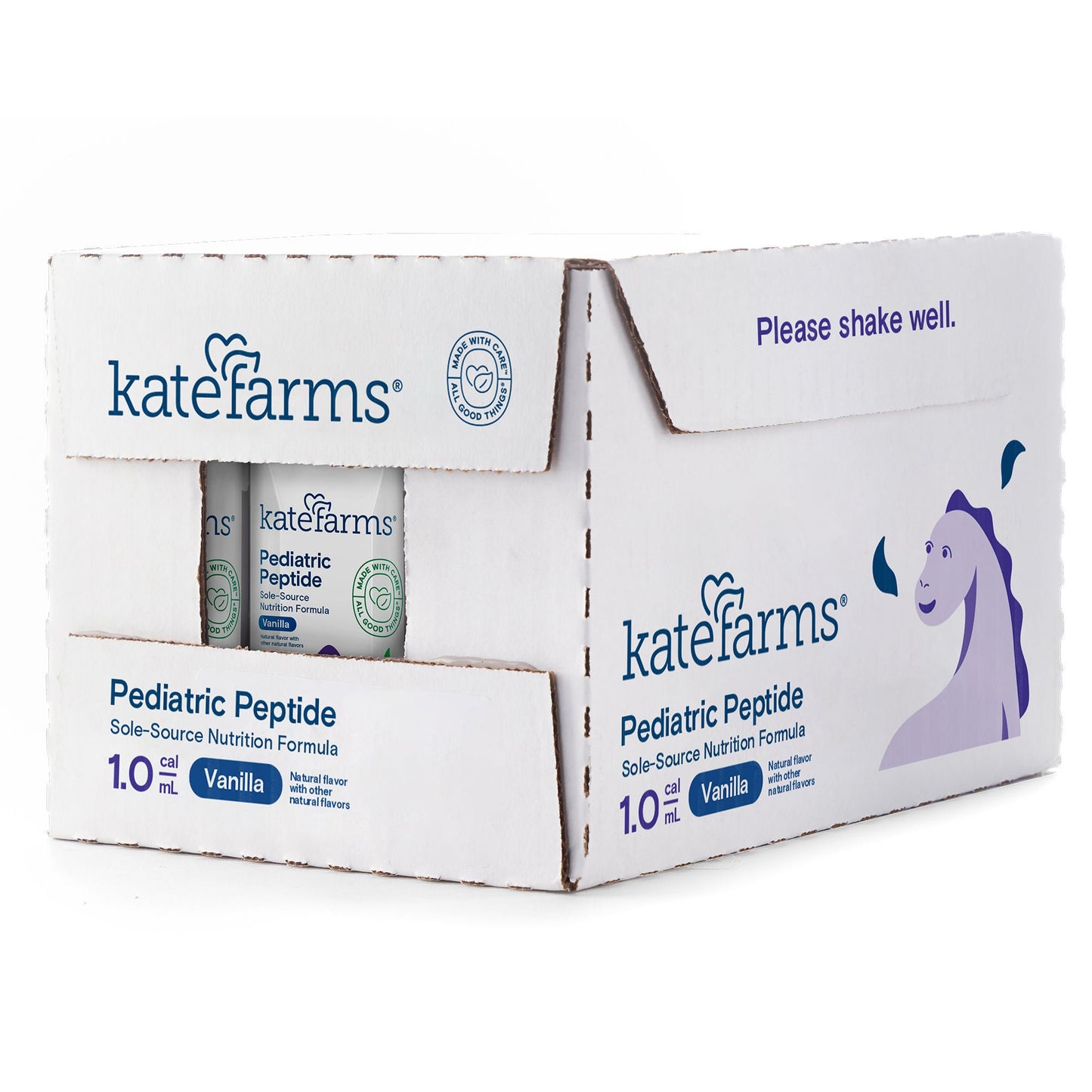 Kate Farms® Pediatric Peptide 1.0 Sole-Source Nutrition Formula, Vanilla