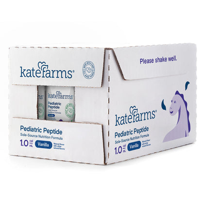 Kate Farms® Pediatric Peptide 1.0 Sole-Source Nutrition Formula, Vanilla