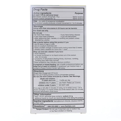 Fleet® Monobasic Sodium Phosphate / Dibasic Sodium Phosphate Enema
