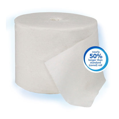 Scott Essential Toilet Tissue, Standard Size, Coreless Roll
