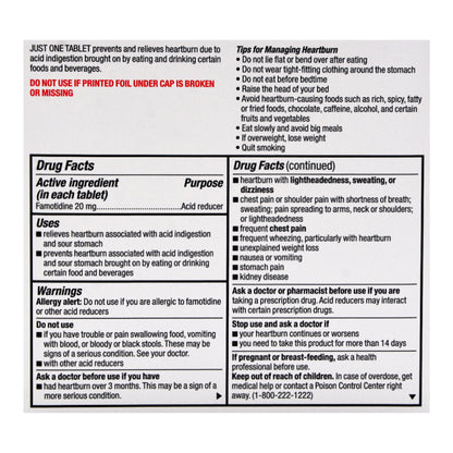 Major® Famotidine Antacid, Maximum Strength