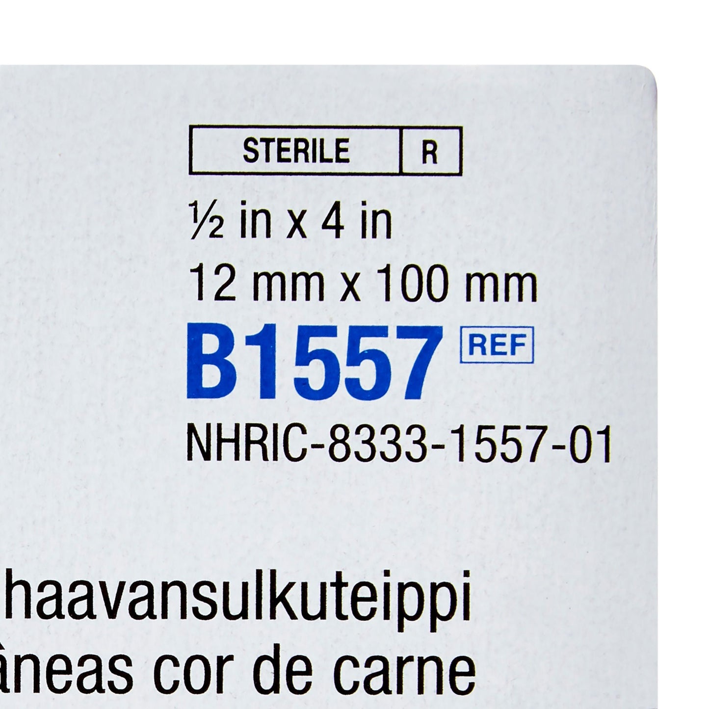 3M Steri-Strip Skin Closure Strips, Sterile, nonwoven