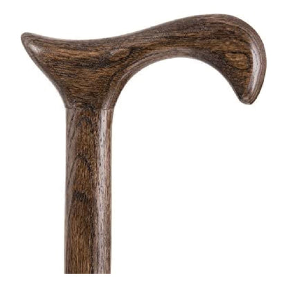 Brazos™ Twisted Oak Derby Cane, 37 Inch Height, Flint Color