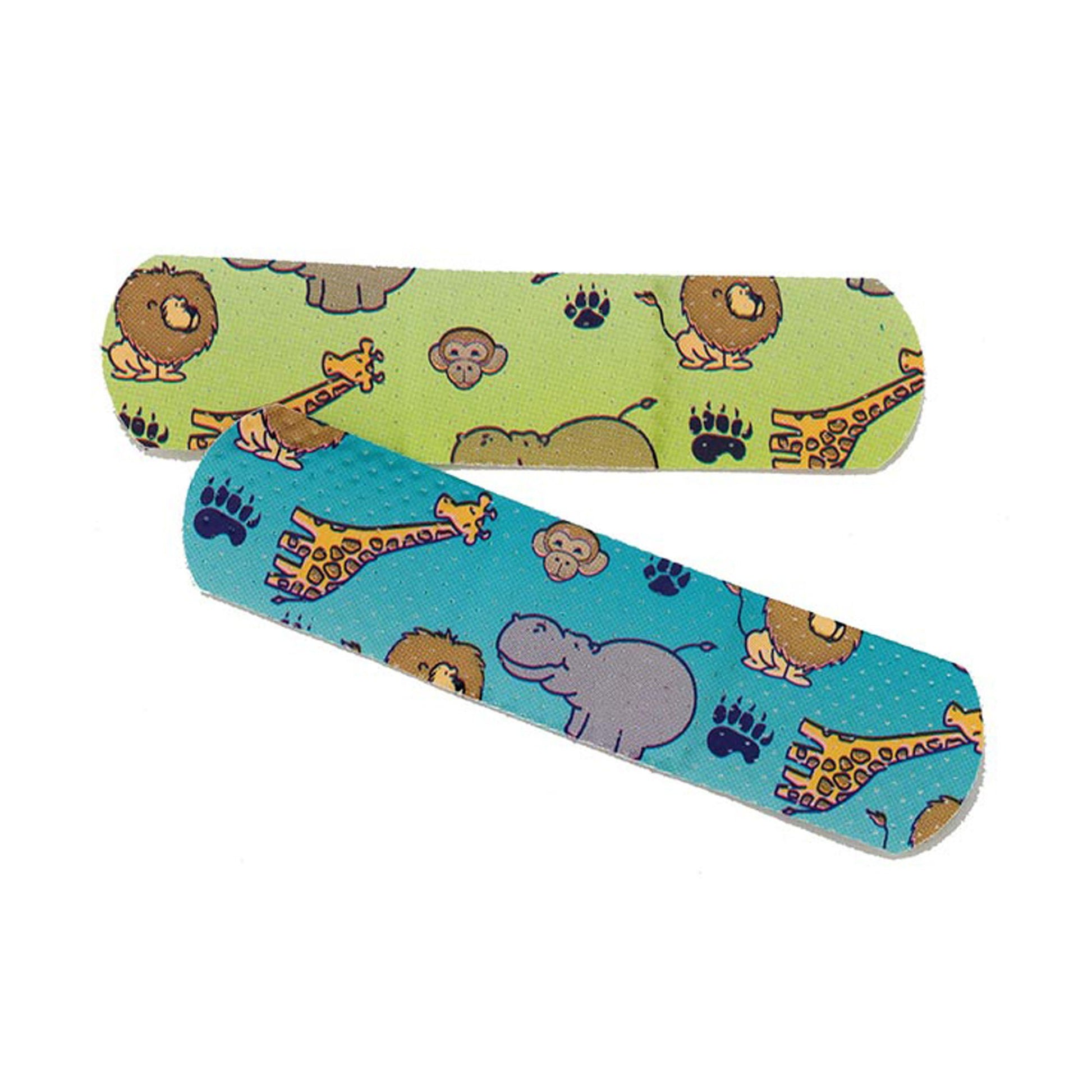 Curity™ Zoo Design Adhesive Strip, ¾ x