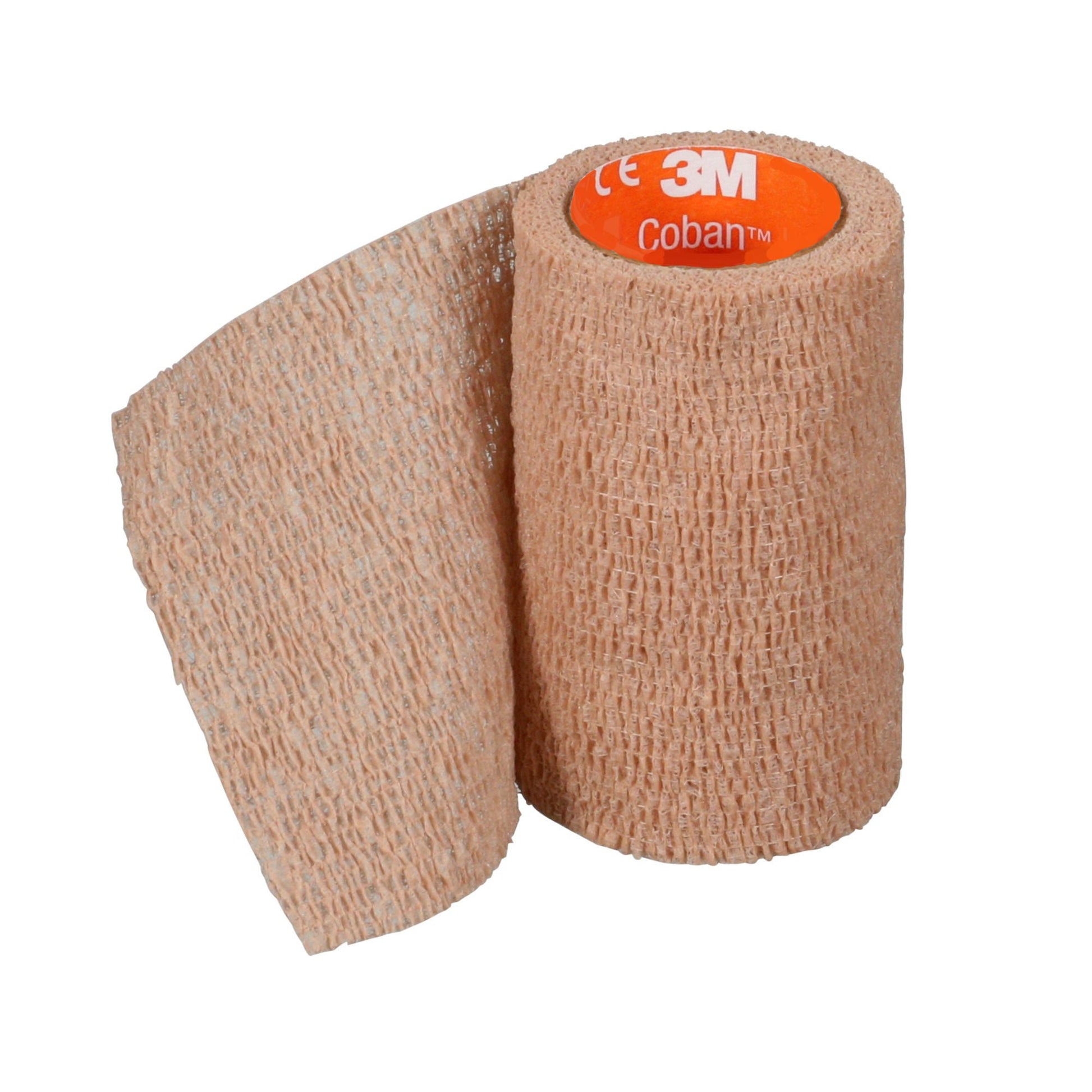 3M Coban NL Cohesive Bandage Self-adherent Closure Tan NonSterile Standard Compression