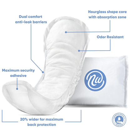 Nexwear Maximum Long Bladder Control Pads