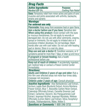 Biofreeze® Professional Pain Relieving Gel, tube