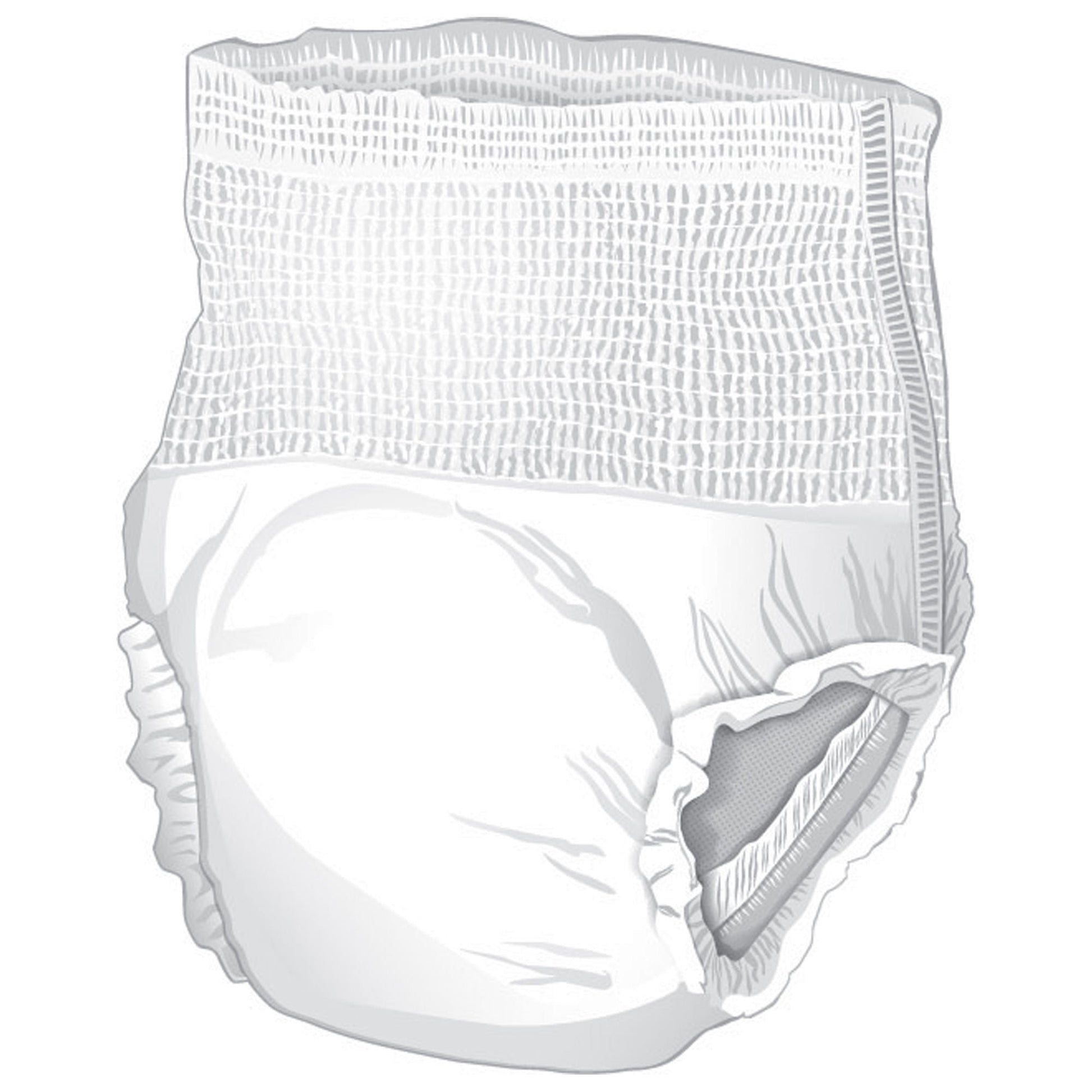 McKesson Ultimate Heavy Absorbency Incontinence Underwear, Extra Large