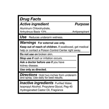McKesson Fresh Scent Antiperspirant / Deodorant, Spray Bottle
