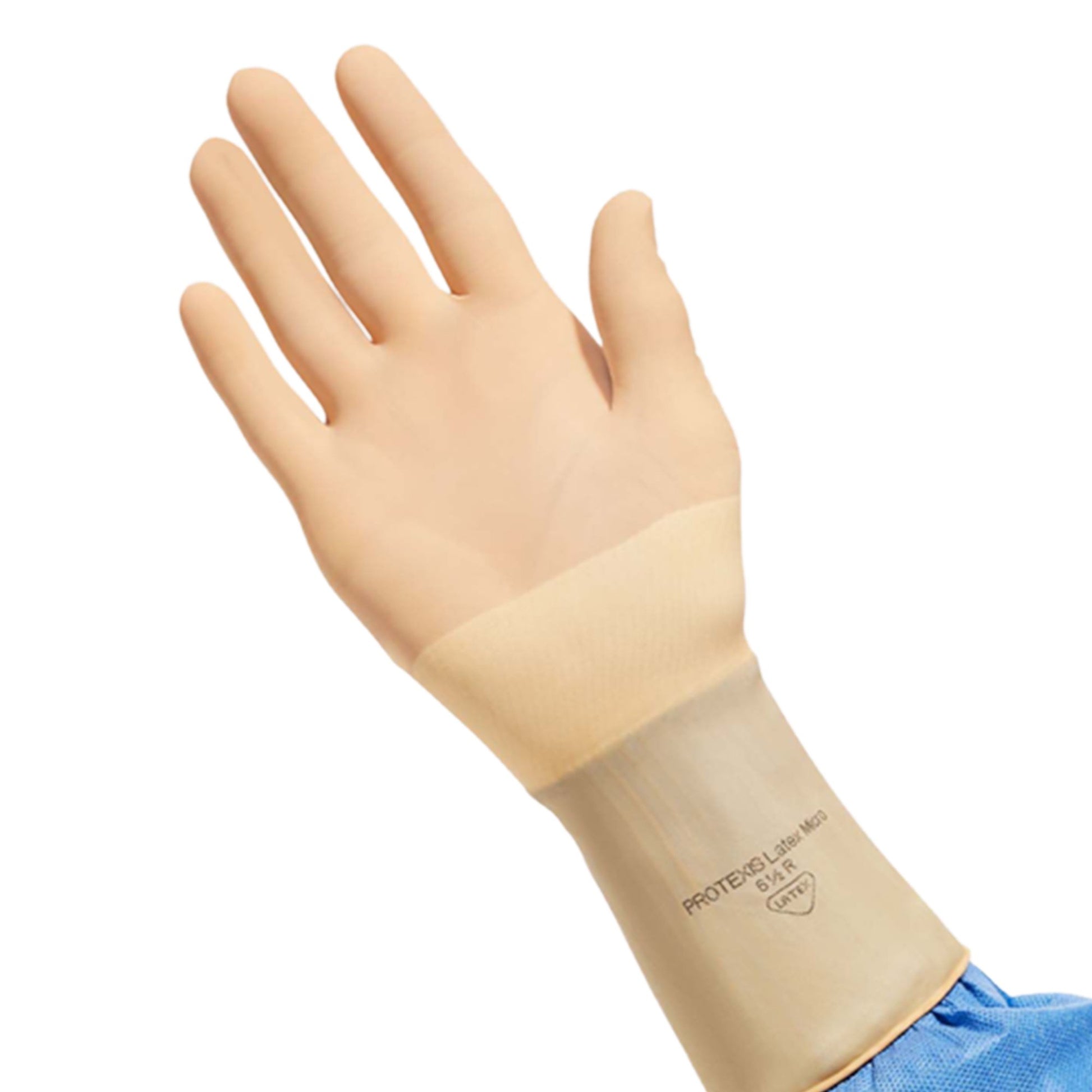 Sterile Protexis™ Latex Micro Latex Surgical Gloves, Light Brown - view 5