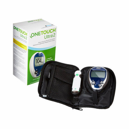 OneTouch Ultra 2 Blood Glucose Meter 5 Second Results Stores up to 500 Results No Coding Required