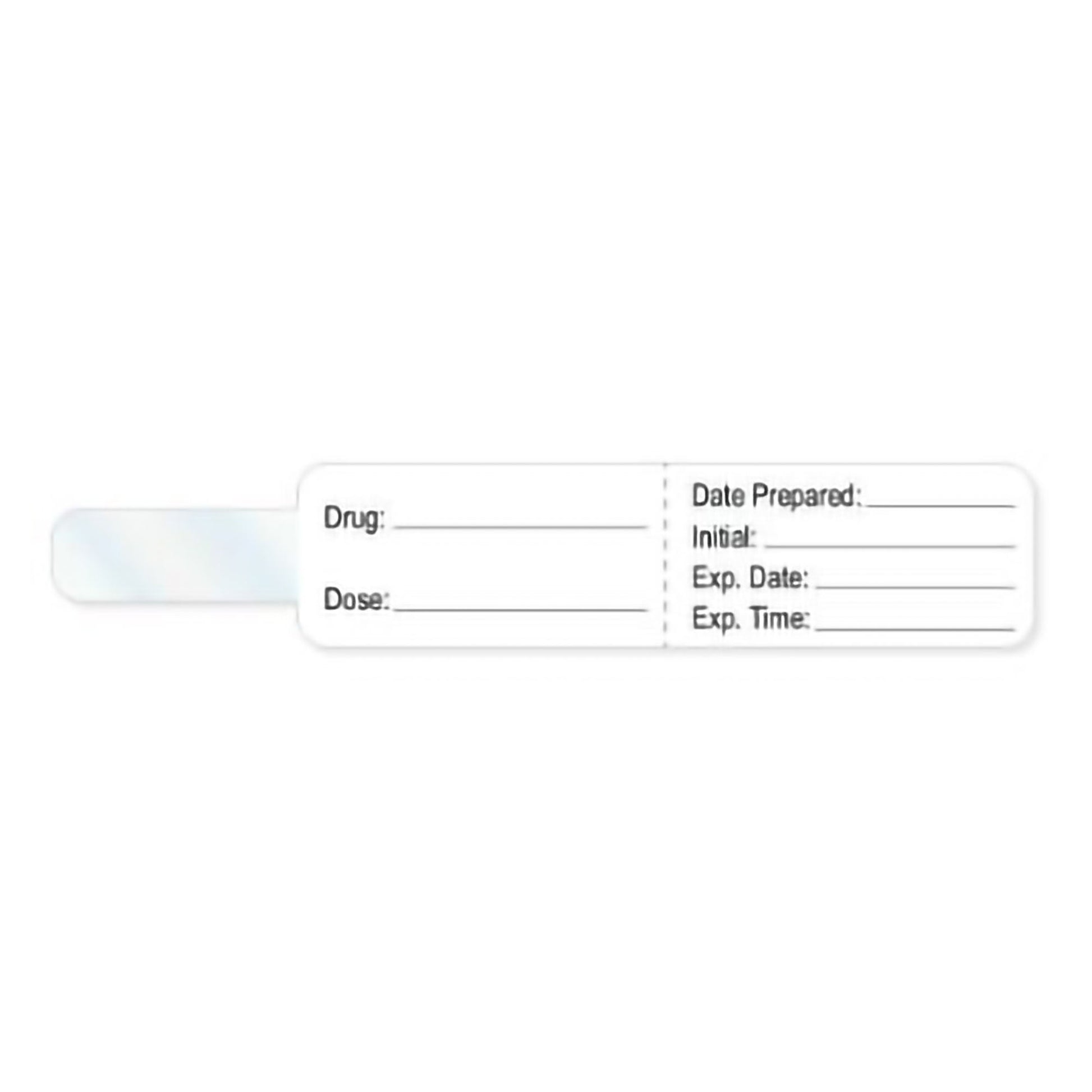 PDC Pre-Printed Label Anesthesia Label White Drug_ Date_Int_Exp Date_Exp TIme_ Black Syringe Label