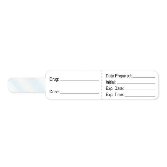 PDC Pre-Printed Label Anesthesia Label White Drug_ Date_Int_Exp Date_Exp TIme_ Black Syringe Label