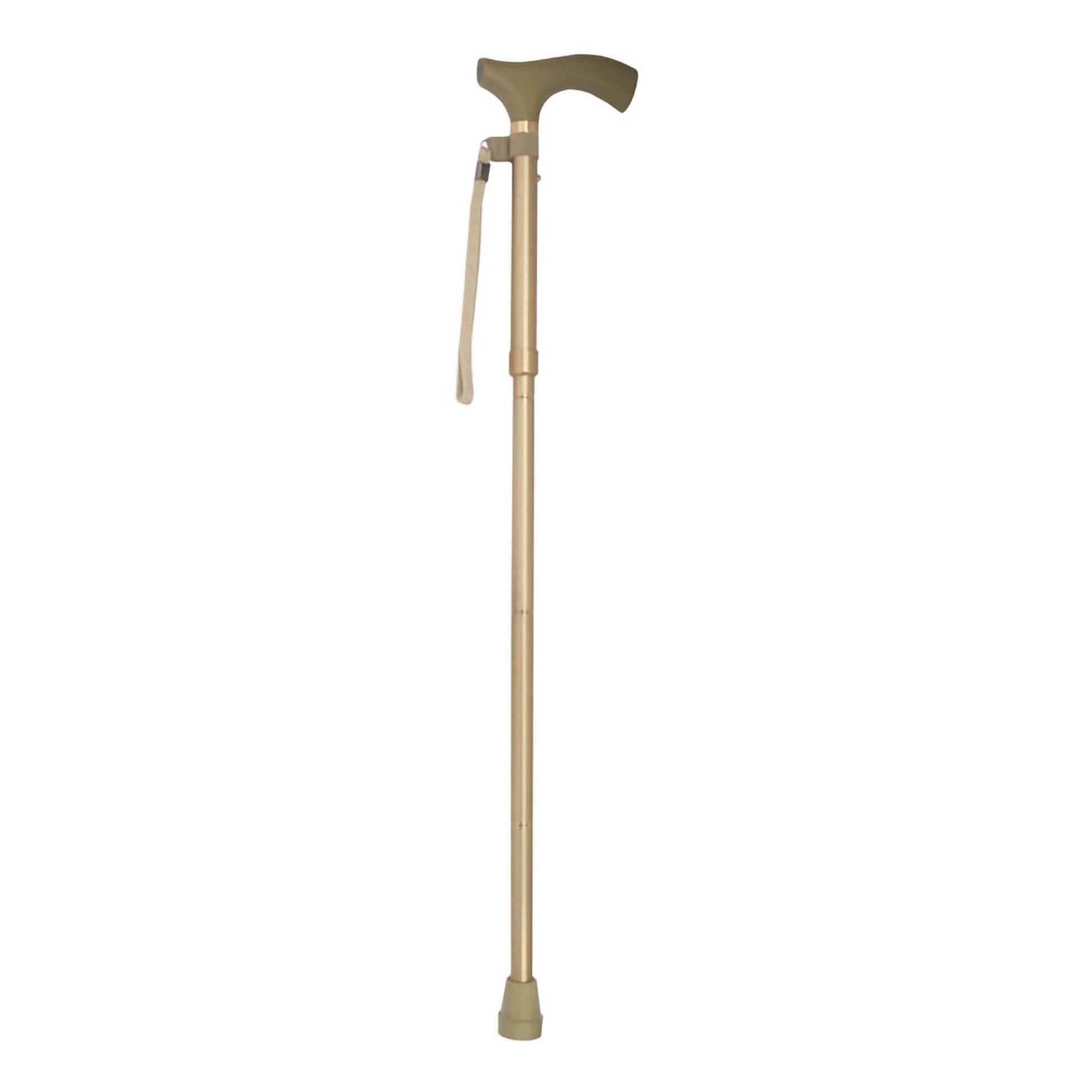 Switch Sticks® Gold Folding Cane, 32 to 37 Inch Height