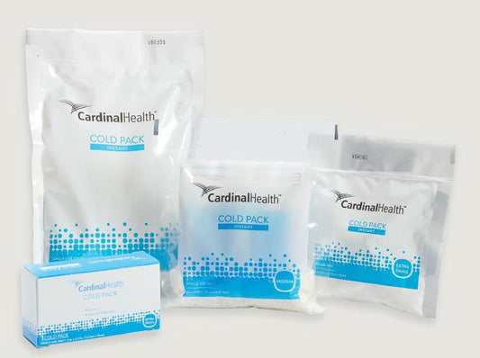 Cardinal Health Non-Sweat Instant Cold Pack General Purpose Large Plastic / Ammonium Nitrate / Water Disposable