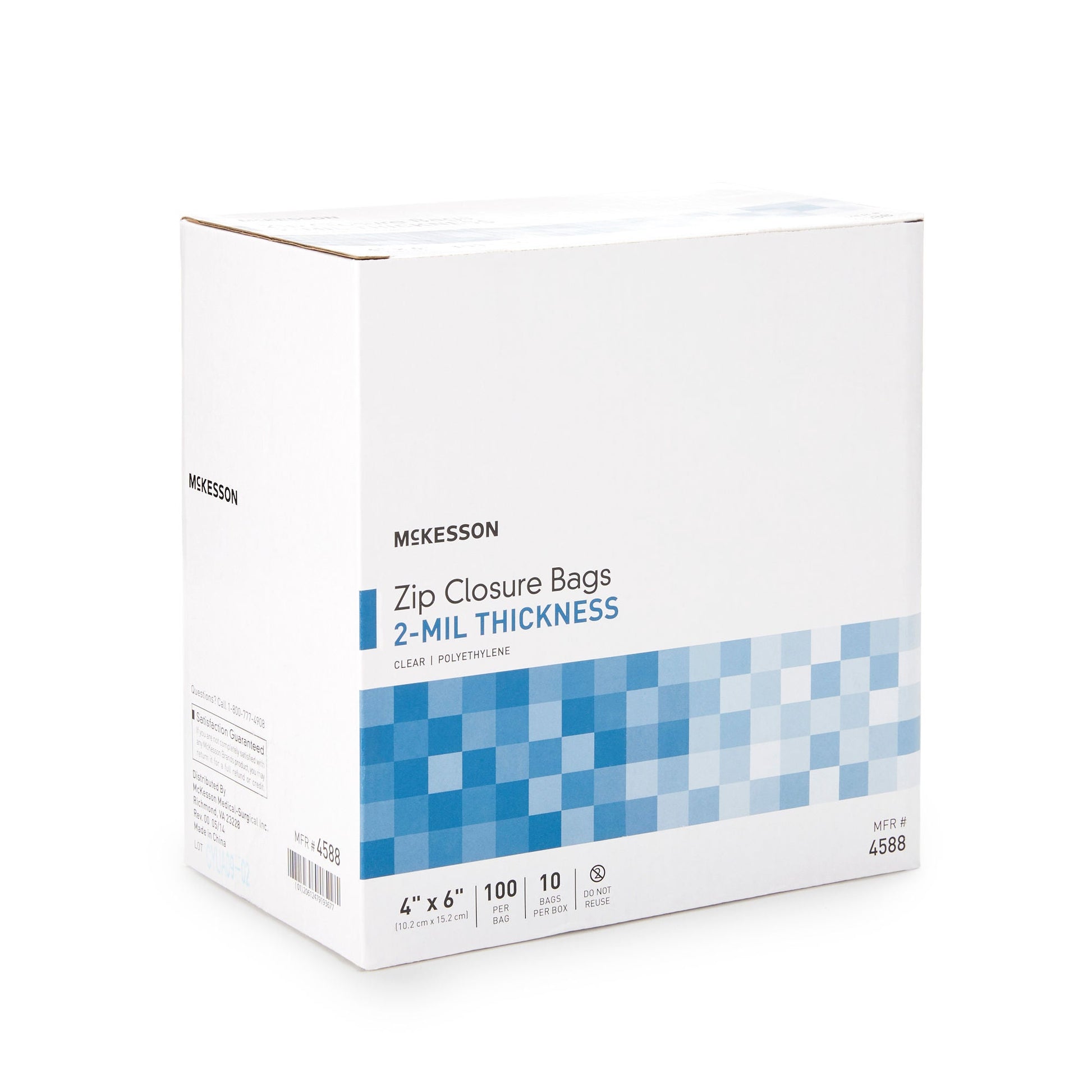 McKesson Zip Closure Bag