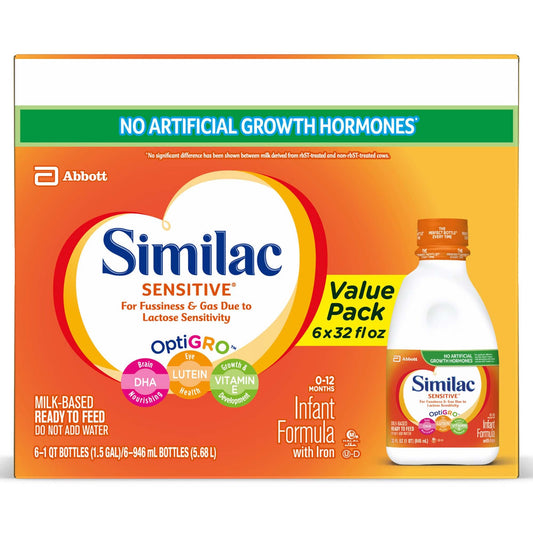 Similac® Sensitive® Ready to Use Infant Formula, bottle