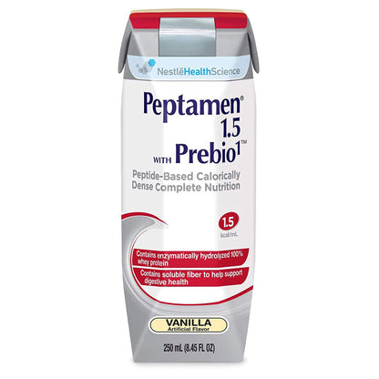 Peptamen® 1.5 with Prebio 1™ Vanilla Peptide-Based Complete Nutrition