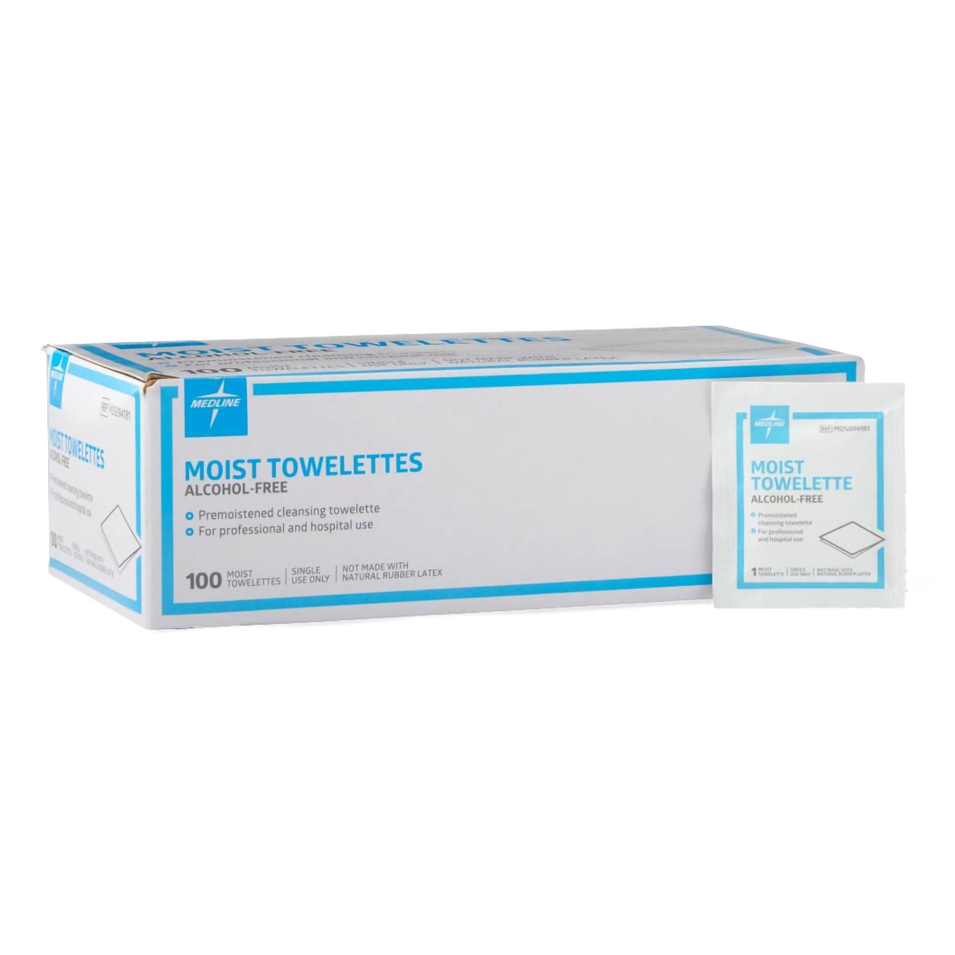 Med Nap Antiseptic Skin Towelette Individual Packet Scented