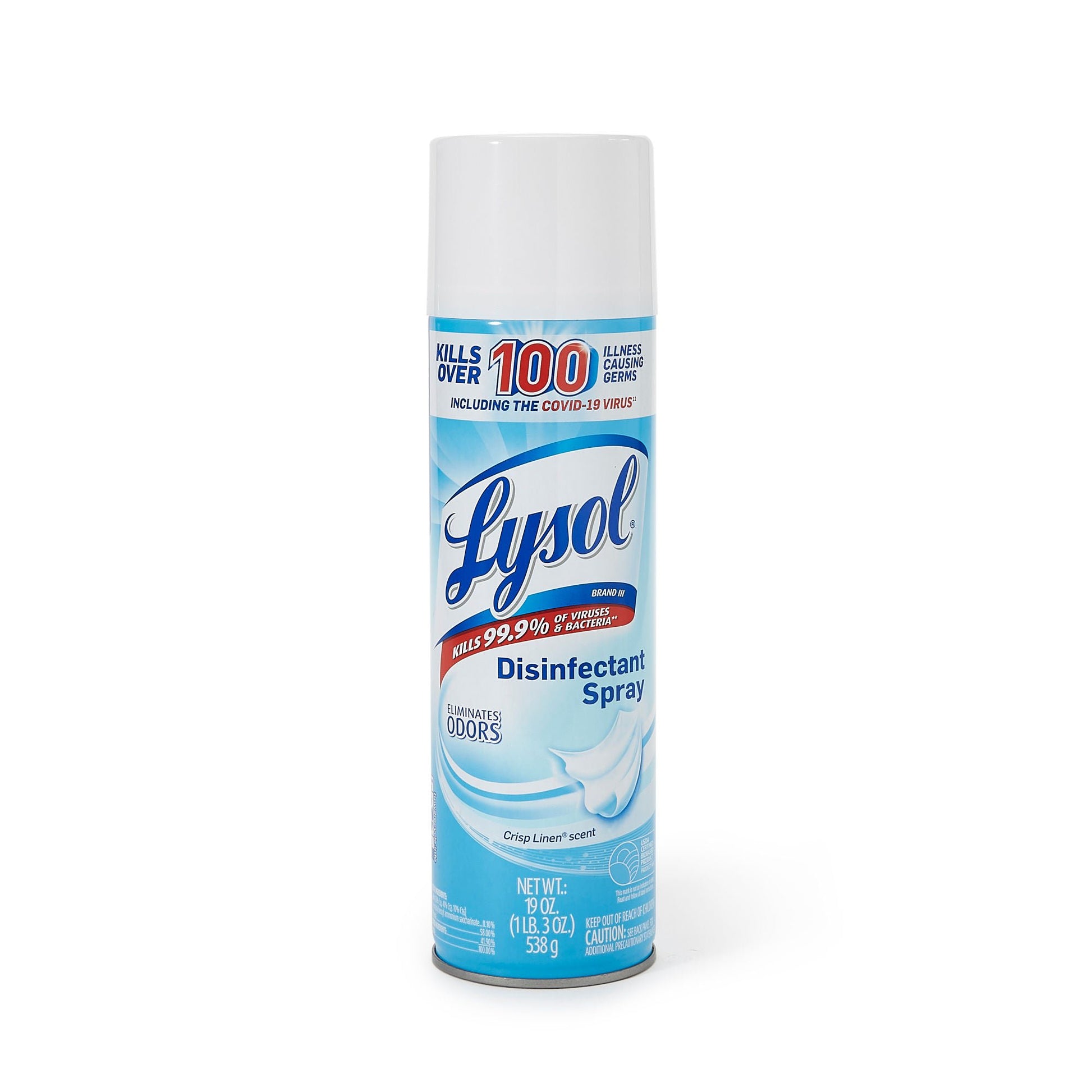 Lysol® Disinfectant Spray Crisp Linen® Scent, Aerosol Can