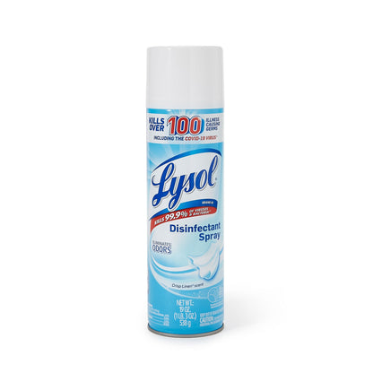 Lysol® Disinfectant Spray Crisp Linen® Scent, Aerosol Can
