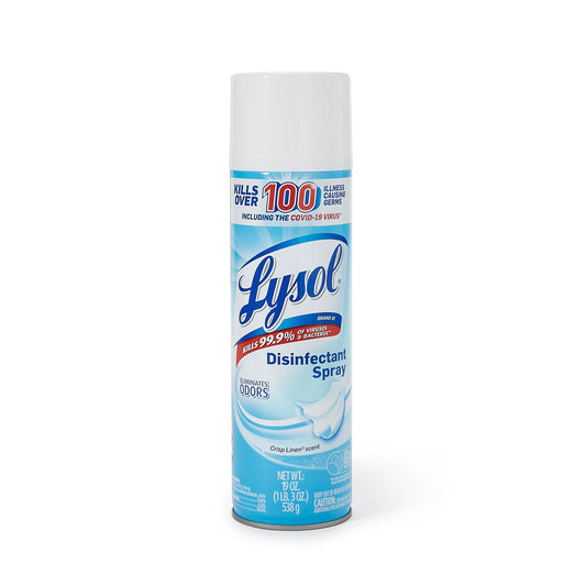 Lysol® Disinfectant Spray Crisp Linen® Scent, Aerosol Can