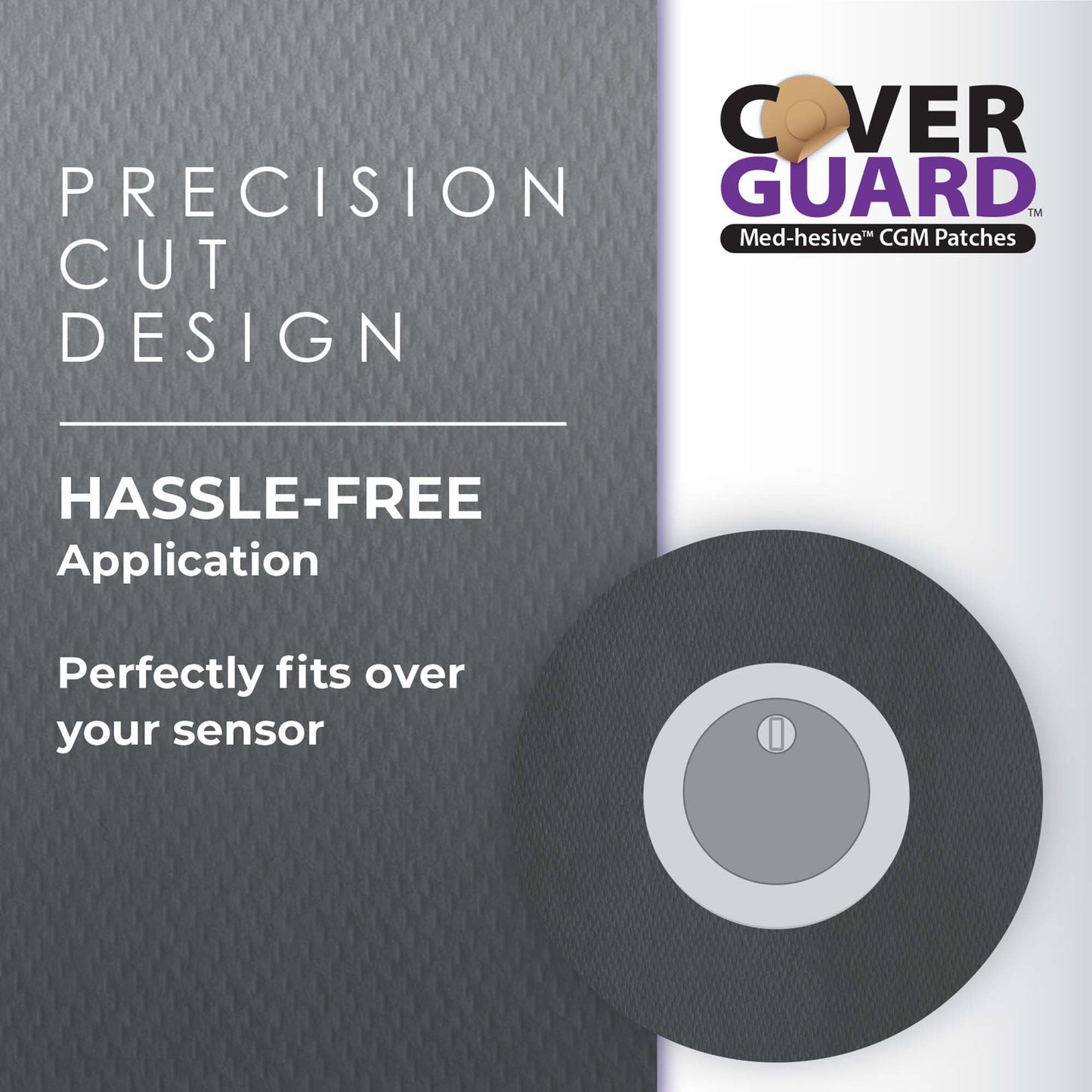 CoverGuard® Continuous Glucose Monitor Device Sensor Cover for FreeStyle Libre 3
