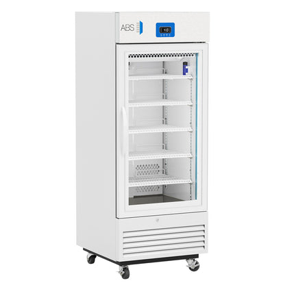 ABS Premier Upright Refrigerator Pharmaceutical 12 cu.ft. 1 Glass Swing Door Cycle Defrost